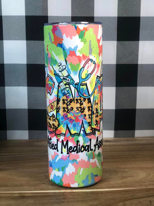 CMA 20 ounce sublimation tumbler